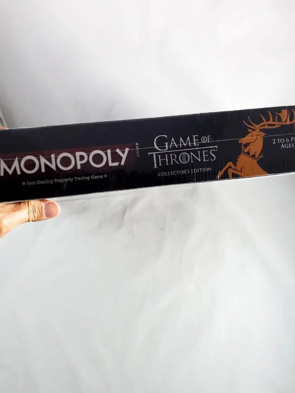 Monopoly Game of Thrones Collector's Edition  Board Game Sealed Box Damage